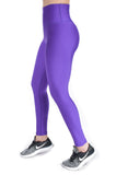 Legging mate deportivo control abdomen color púrpura
