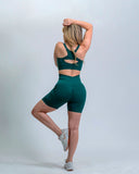 Top seamless Sienna deportivo color verde esmeralda