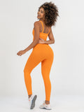 Enterizo seamless color naranja control abdomen