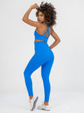 Top seamless chloe deportivo color azul rey