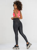 Legging control abdomen color negro brillante