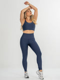 Legging control abdomen color azul navy mate