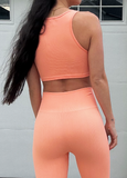Set Isa Naranja Coral