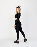 Set Alma mate color negro