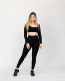 Set Alma mate color negro