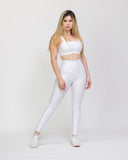 Set Olivia mate color blanco
