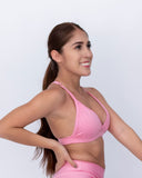 Top Anastasia jaspeado rosa