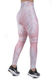 Legging estampado deportivo control abdomen rose beach