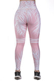Legging estampado deportivo control abdomen rose beach