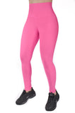 Legging mate deportivo control abdomen color fucsia