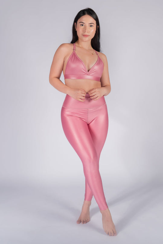 Trendyol Dried Dark Rose Full Length Sports Tights With Push-Up