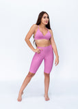 Biker mate deportivo control abdomen color rosa mora