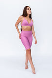 Biker mate deportivo control abdomen color rosa mora