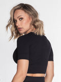 Top seamless Julieta deportivo color negro